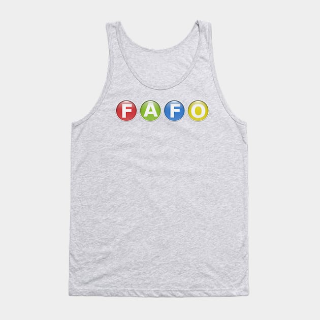 FAFO Xbox Tank Top by Gamers Gear